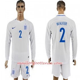 Maillot/Tenue Angleterre Walker 2 Domicile Coupe du monde 2018 Manche Longue